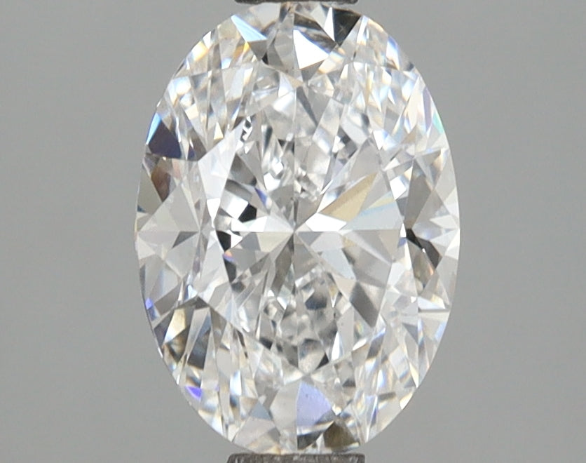 1.56 Carat Oval Shaped, Excellent Cut, D Color, VS1 Clarity, IGI Certified Lab Grown Diamond