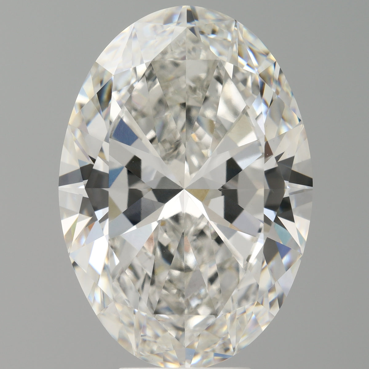 8.04 Carat Oval Shaped, Ideal Cut, F Color, VVS2 Clarity, IGI Certified Lab Grown Diamond