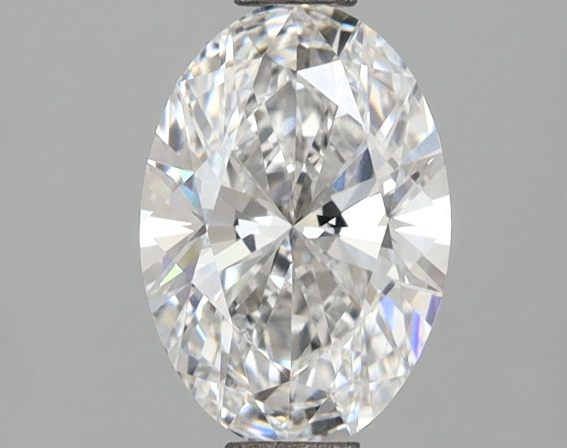 1.27 Carat Oval Shaped, Ideal Cut, D Color, VVS1 Clarity, IGI Certified Lab Grown Diamond