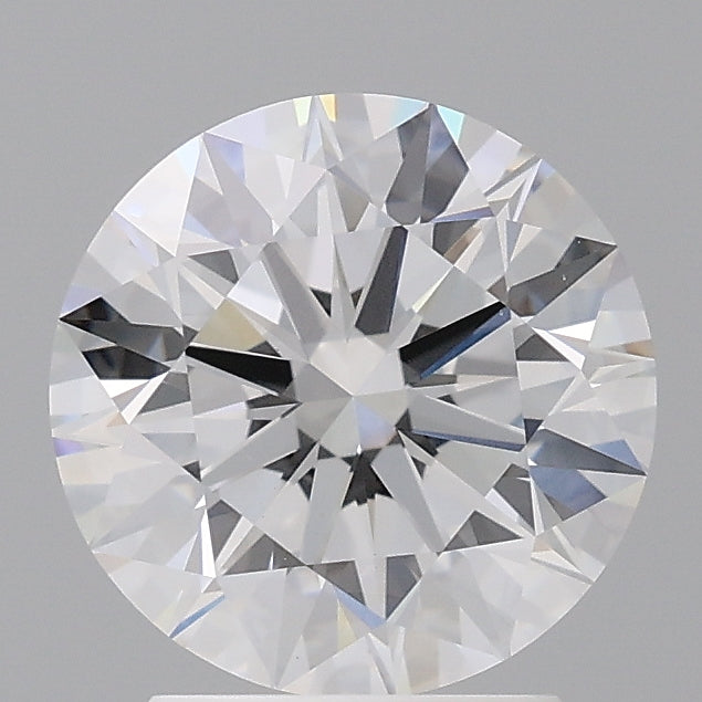 2.59 Carat Round Shaped, Ideal Cut, D Color, VVS2 Clarity, IGI Certified Lab Grown Diamond