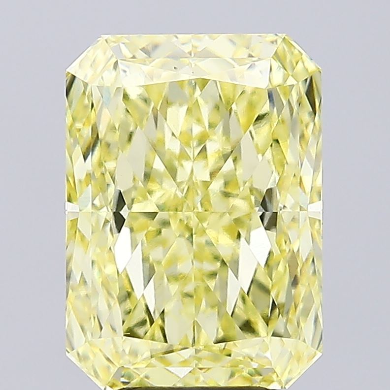 4.90 Carat Radiant Shaped, Ideal Cut, VVS2 Clarity, IGI Certified Lab Grown Diamond