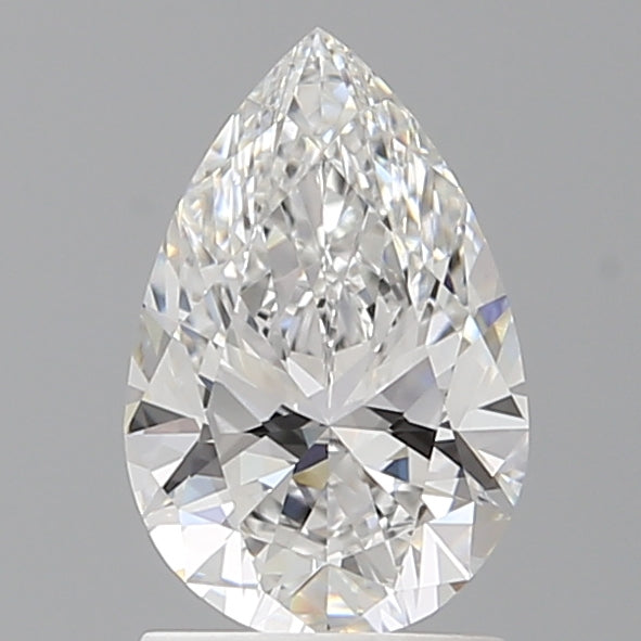 1.53 Carat Pear Shaped, Ideal Cut, E Color, VVS2 Clarity, IGI Certified Lab Grown Diamond