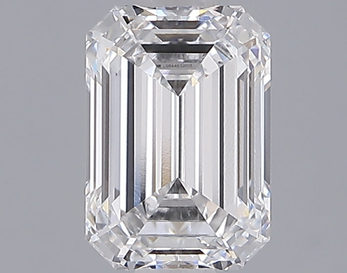 1.53 Carat Emerald Shaped, Ideal Cut, D Color, VVS2 Clarity, IGI Certified Lab Grown Diamond