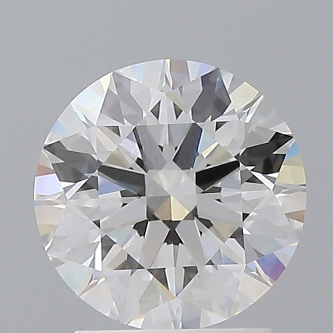 2.10 Carat Round Shaped, Ideal Cut, E Color, VVS2 Clarity, IGI Certified Lab Grown Diamond
