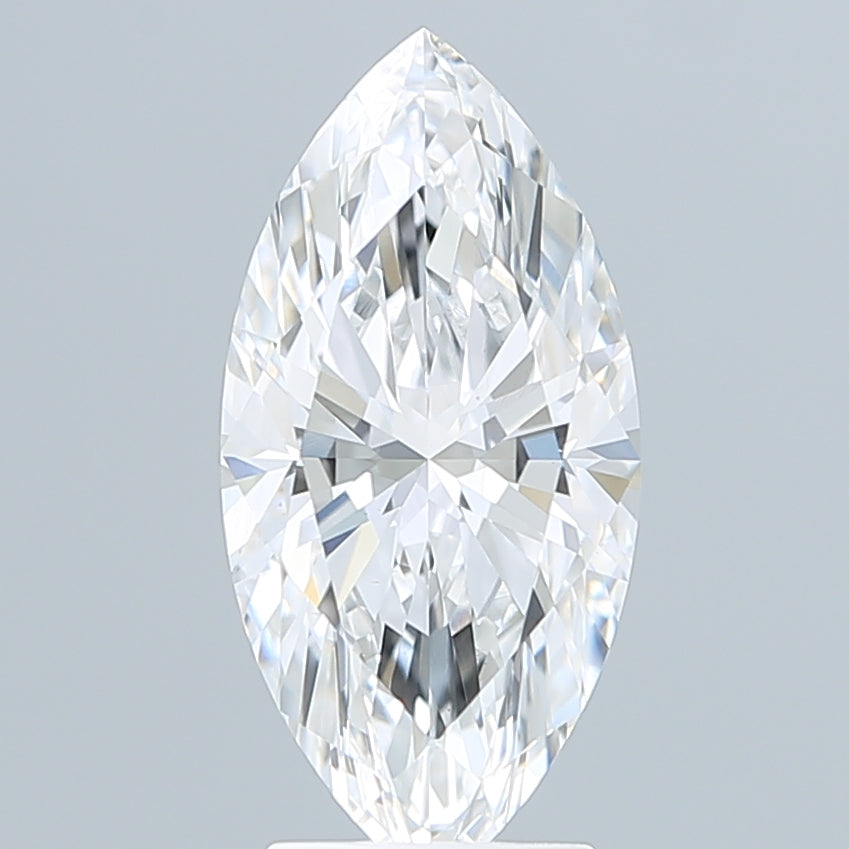 3.10 Carat Marquise Shaped, Ideal Cut, E Color, VS1 Clarity, IGI Certified Lab Grown Diamond