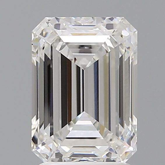 2.46 Carat Emerald Shaped, Ideal Cut, E Color, VS1 Clarity, IGI Certified Lab Grown Diamond