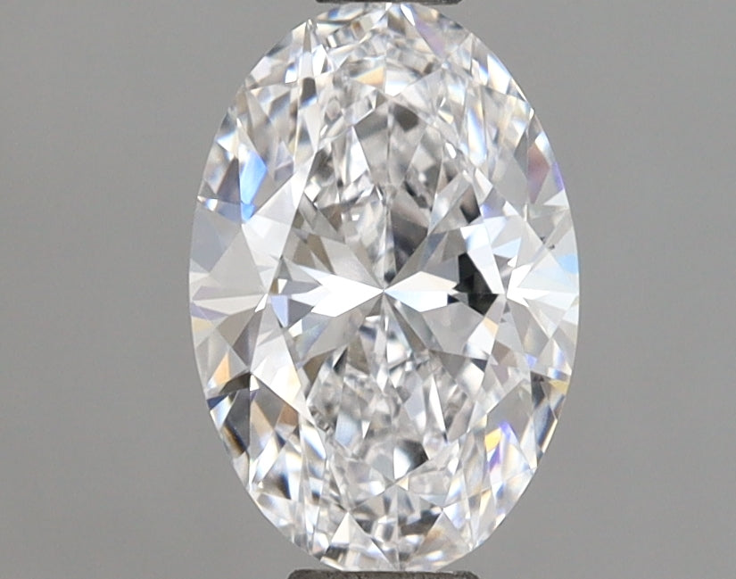 1.04 Carat Oval Shaped, Ideal Cut, D Color, IF Clarity, IGI Certified Lab Grown Diamond