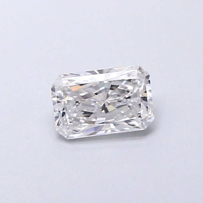 0.47 Carat Radiant Shaped, Very Good Cut, E Color, VVS1 Clarity, IGI Certified Lab Grown Diamond