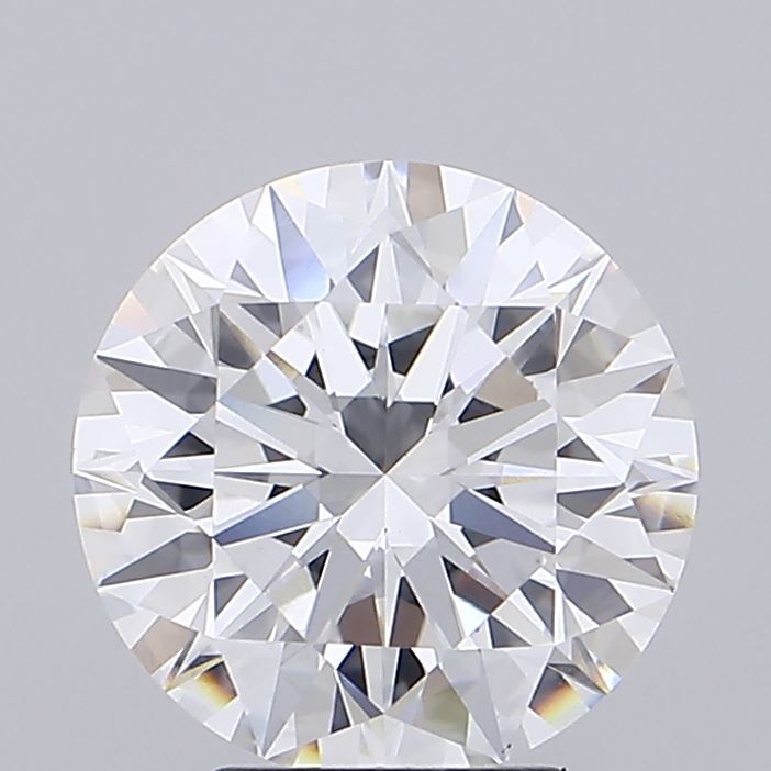 4.31 Carat Round Shaped, Ideal Cut, E Color, VS1 Clarity, IGI Certified Lab Grown Diamond