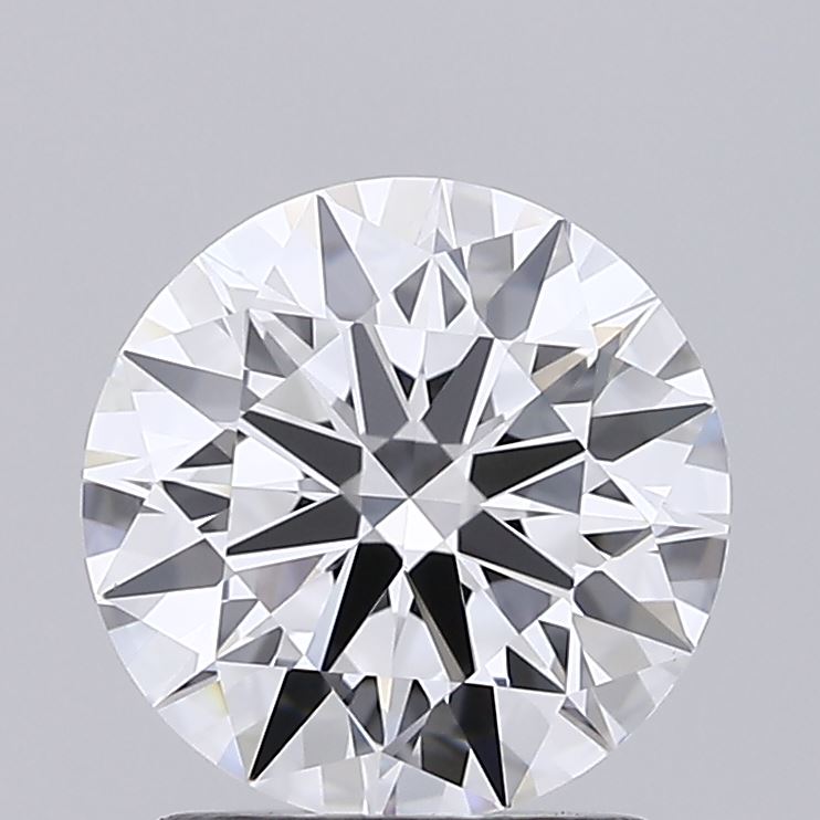 1.57 Carat Round Shaped, Ideal Cut, D Color, VS1 Clarity, IGI Certified Lab Grown Diamond