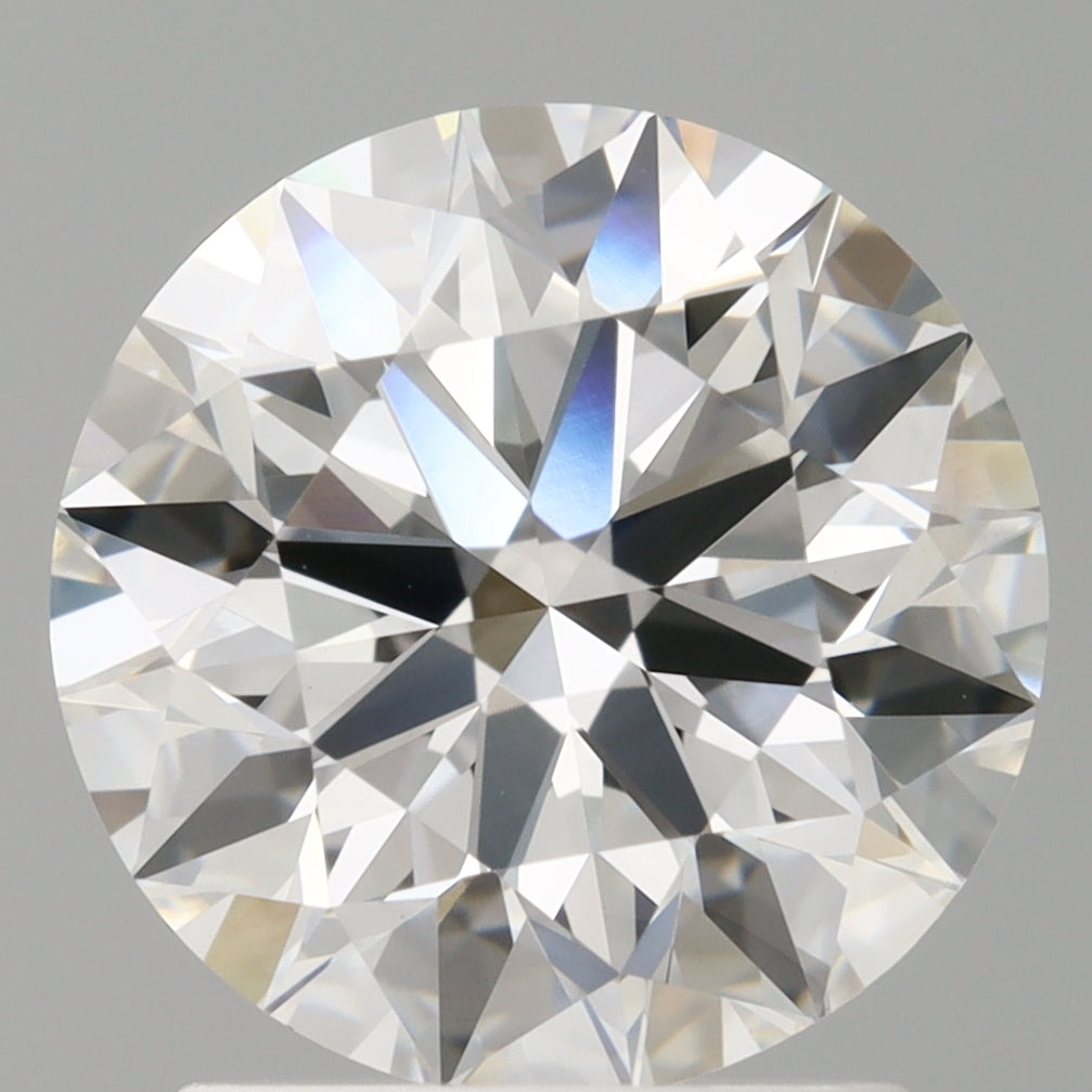 2.01 Carat Round Shaped, Ideal Cut, E Color, VVS2 Clarity, IGI Certified Lab Grown Diamond