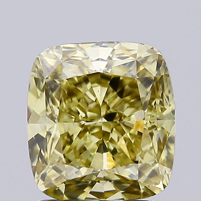 2.25 Carat Cushion Shaped, Ideal Cut, VS1 Clarity, IGI Certified Lab Grown Diamond