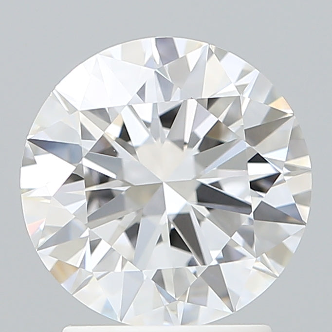 2.18 Carat Round Shaped, Excellent Cut, D Color, VVS1 Clarity, IGI Certified Lab Grown Diamond
