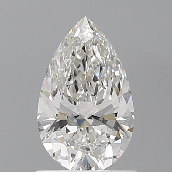 1.07 Carat Pear Shaped, Ideal Cut, F Color, VS1 Clarity, IGI Certified Lab Grown Diamond