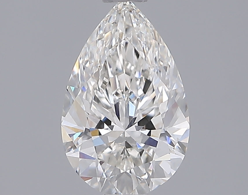 1.54 Carat Pear Shaped, Excellent Cut, F Color, VVS2 Clarity, IGI Certified Lab Grown Diamond