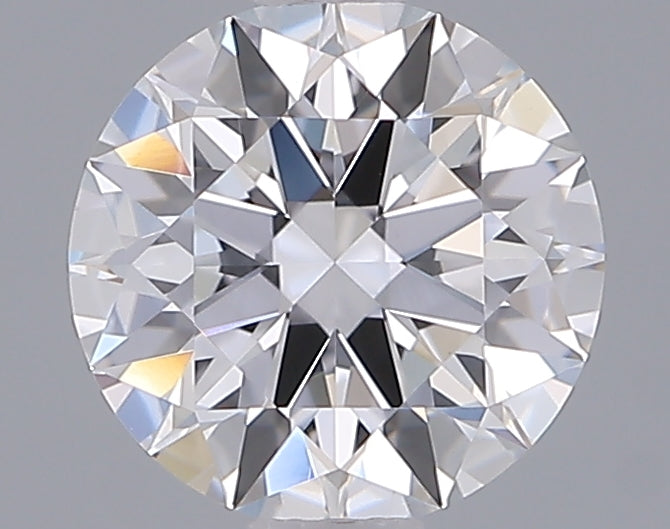 1.27 Carat Round Shaped, Ideal Cut, D Color, VVS2 Clarity, IGI Certified Lab Grown Diamond