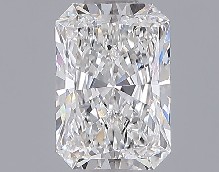 1.29 Carat Radiant Shaped, Ideal Cut, F Color, VVS2 Clarity, IGI Certified Lab Grown Diamond
