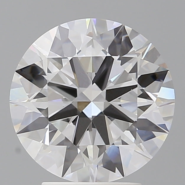 3.60 Carat Round Shaped, Ideal Cut, E Color, VVS2 Clarity, IGI Certified Lab Grown Diamond