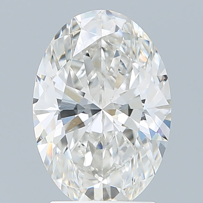 2.57 Carat Oval Shaped, Ideal Cut, F Color, VVS2 Clarity, IGI Certified Lab Grown Diamond