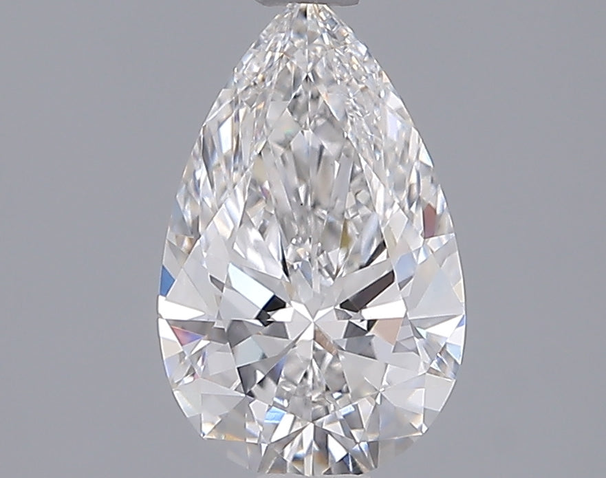 1.53 Carat Pear Shaped, Ideal Cut, E Color, VS1 Clarity, IGI Certified Lab Grown Diamond