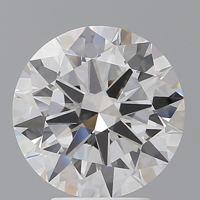 4.05 Carat Round Shaped, Excellent Cut, E Color, VVS2 Clarity, IGI Certified Lab Grown Diamond