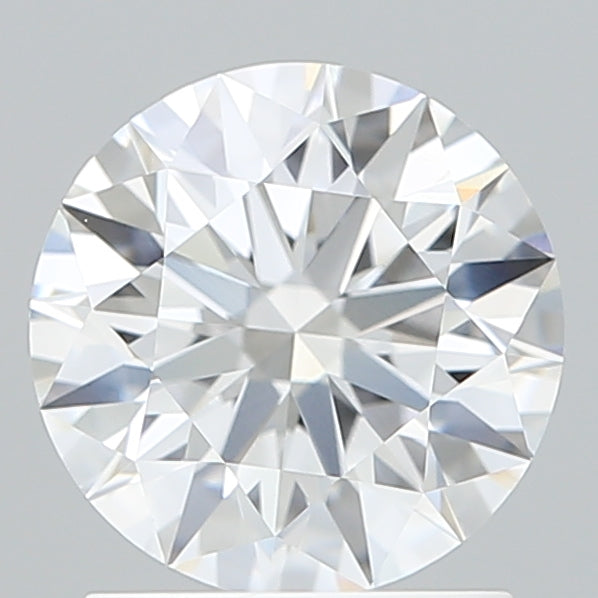 1.58 Carat Round Shaped, Ideal Cut, D Color, VVS2 Clarity, IGI Certified Lab Grown Diamond