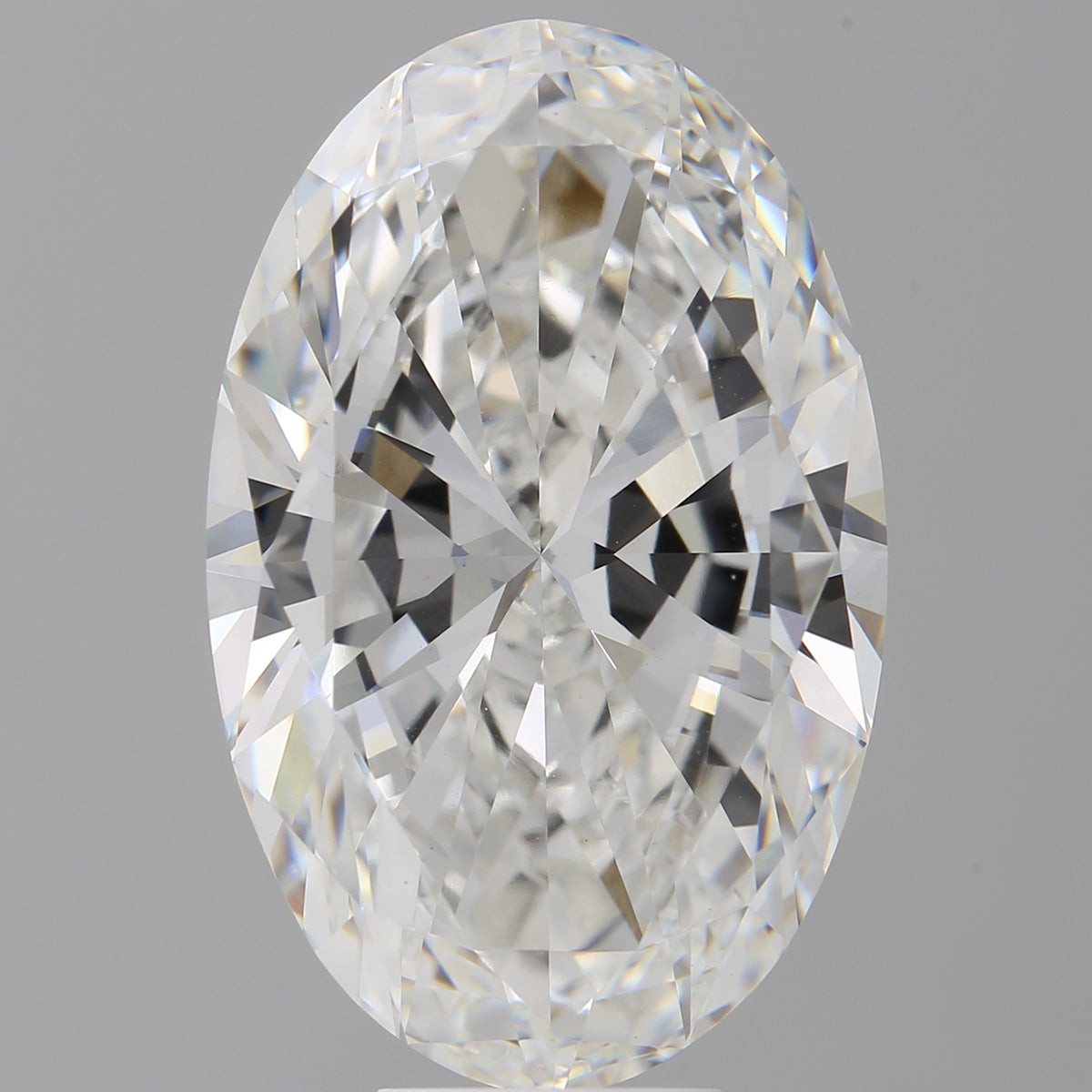 10.04 Carat Oval Shaped, Excellent Cut, F Color, VVS2 Clarity, IGI Certified Lab Grown Diamond