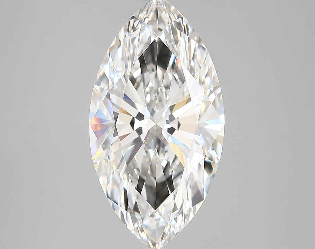 5.01 Carat Marquise Shaped, Very Good Cut, E Color, VVS1 Clarity, IGI Certified Lab Grown Diamond