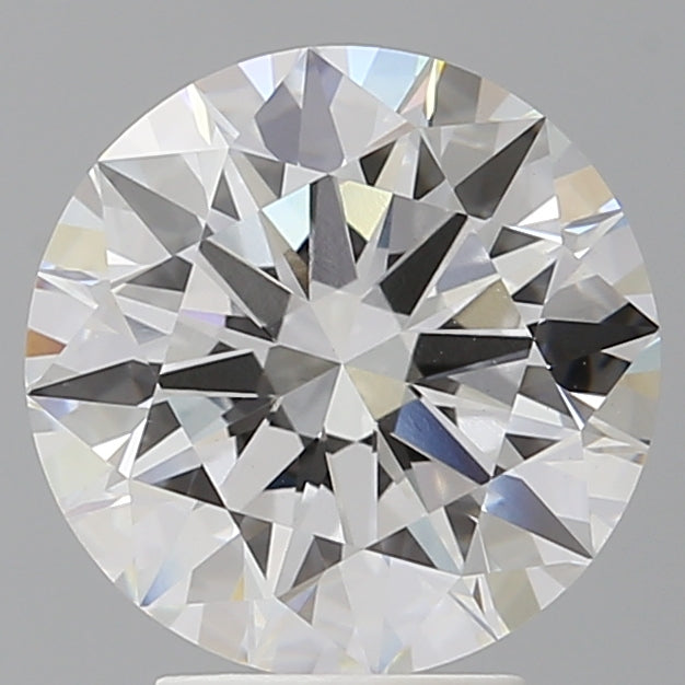 4.02 Carat Round Shaped, Ideal Cut, F Color, VVS2 Clarity, IGI Certified Lab Grown Diamond