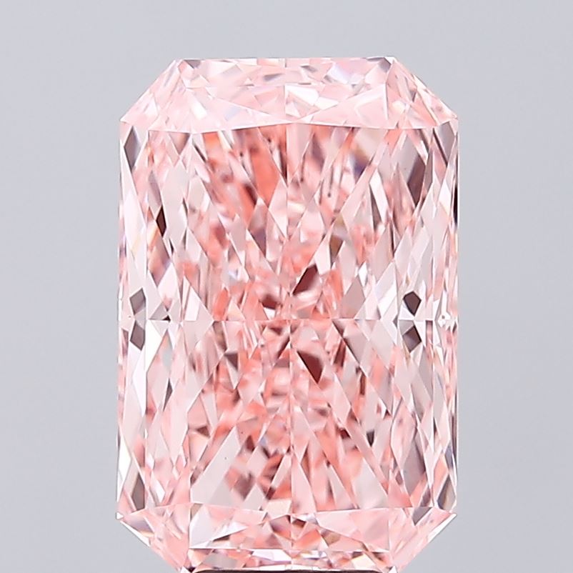 8.09 Carat Radiant Shaped, Excellent Cut, VVS2 Clarity, IGI Certified Lab Grown Diamond