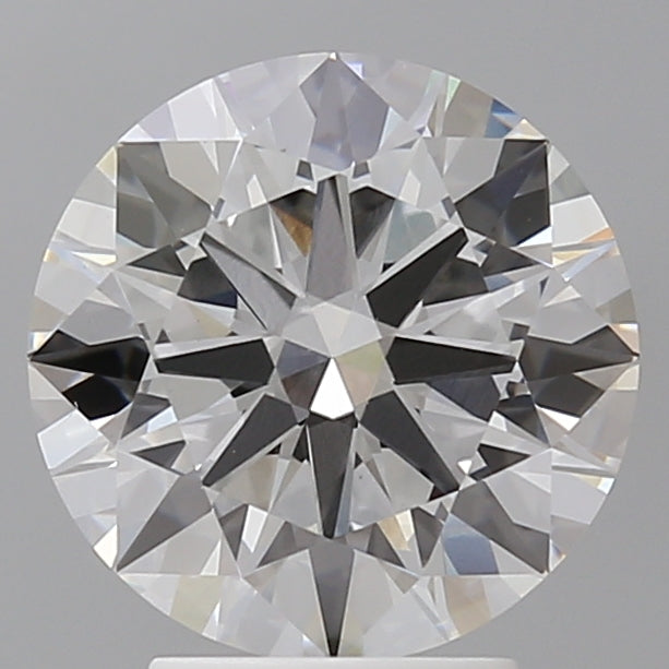 3.55 Carat Round Shaped, Ideal Cut, E Color, VVS2 Clarity, IGI Certified Lab Grown Diamond