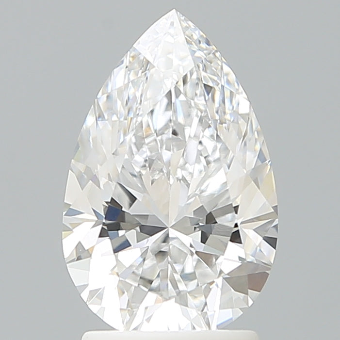 2.23 Carat Pear Shaped, Ideal Cut, D Color, VVS2 Clarity, IGI Certified Lab Grown Diamond