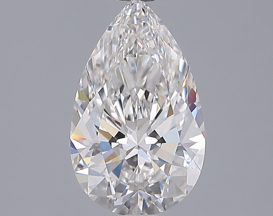 1.57 Carat Pear Shaped, Ideal Cut, F Color, VVS2 Clarity, IGI Certified Lab Grown Diamond
