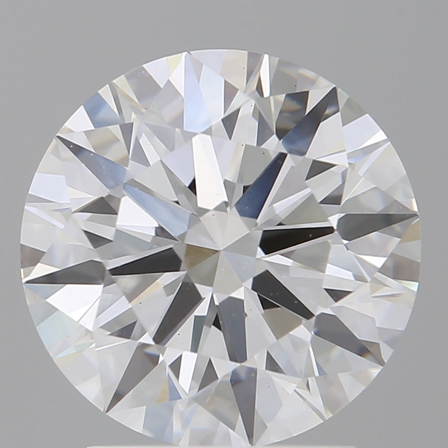 2.60 Carat Round Shaped, Ideal Cut, E Color, VS1 Clarity, IGI Certified Lab Grown Diamond