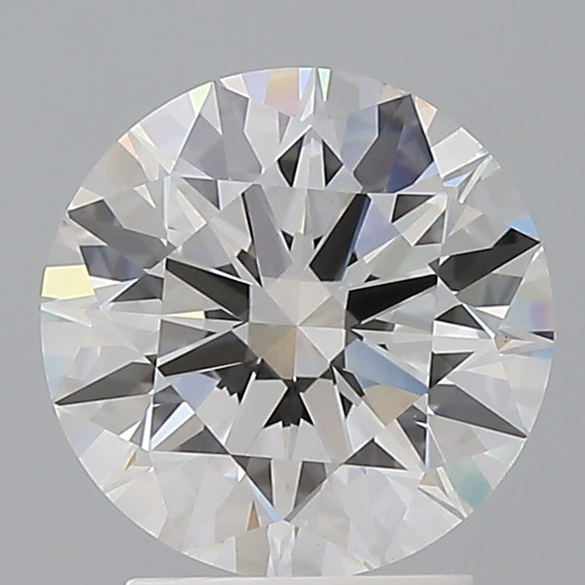2.59 Carat Round Shaped, Ideal Cut, E Color, VVS2 Clarity, IGI Certified Lab Grown Diamond