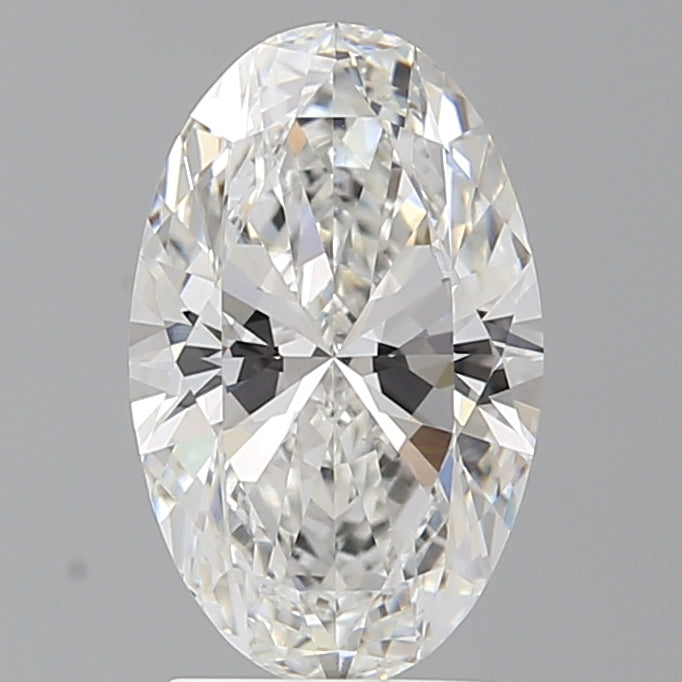2.49 Carat Oval Shaped, Ideal Cut, E Color, VVS2 Clarity, IGI Certified Lab Grown Diamond