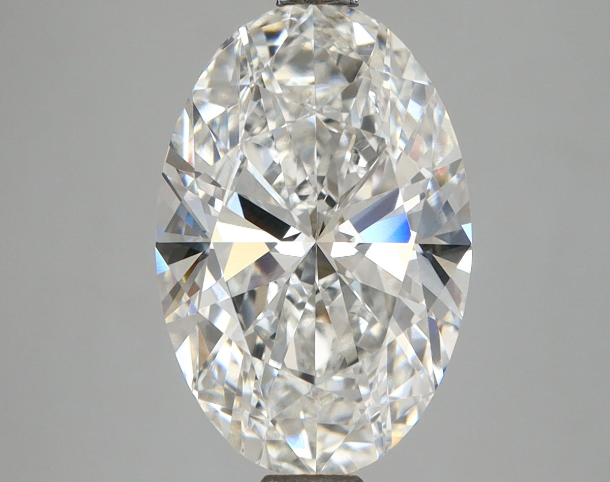4.02 Carat Oval Shaped, Excellent Cut, F Color, VS1 Clarity, IGI Certified Lab Grown Diamond