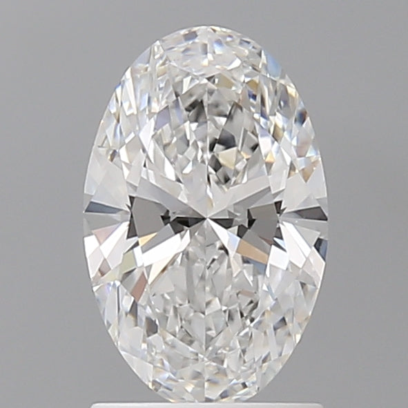 1.50 Carat Oval Shaped, Ideal Cut, E Color, VVS2 Clarity, IGI Certified Lab Grown Diamond