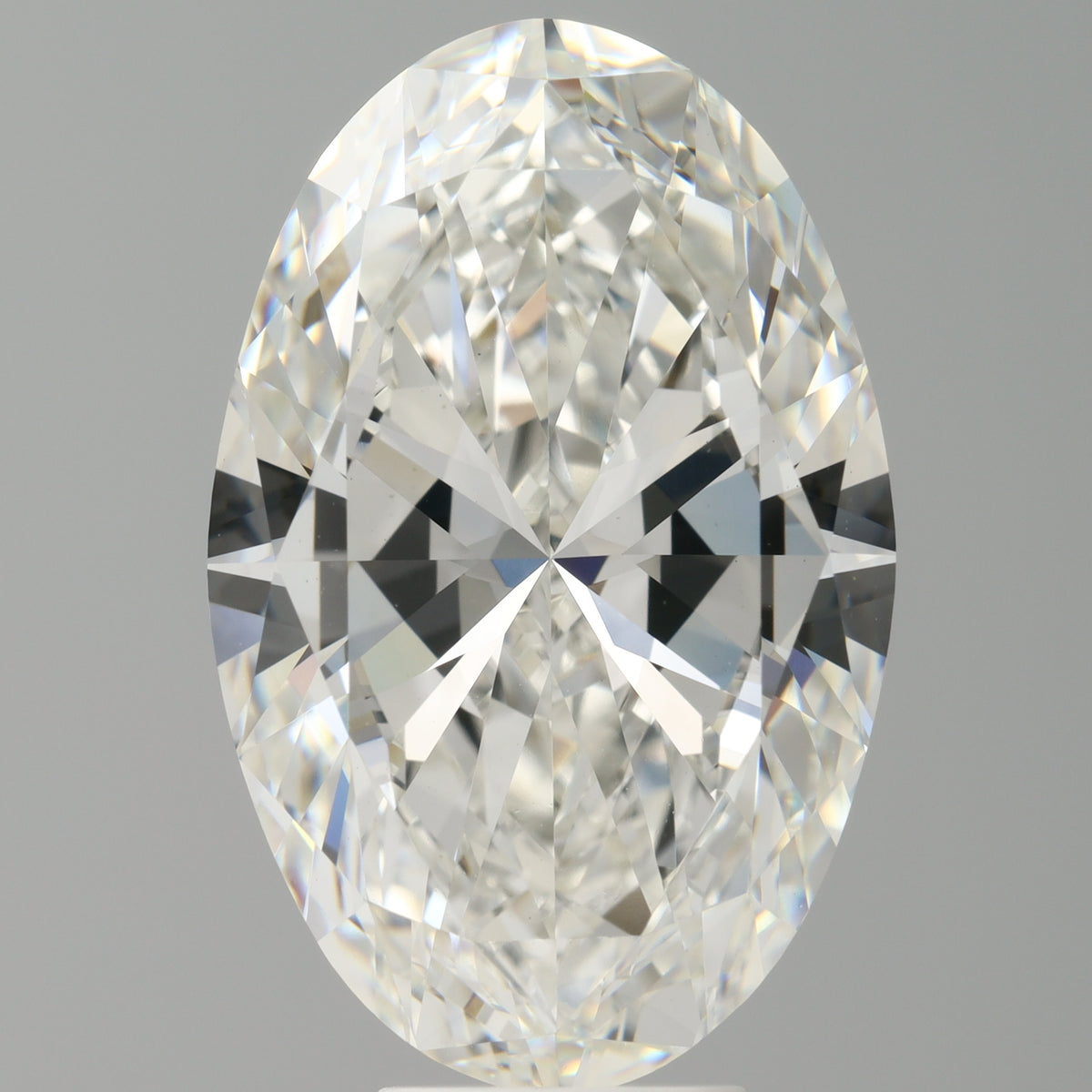 8.03 Carat Oval Shaped, Ideal Cut, F Color, VVS2 Clarity, IGI Certified Lab Grown Diamond