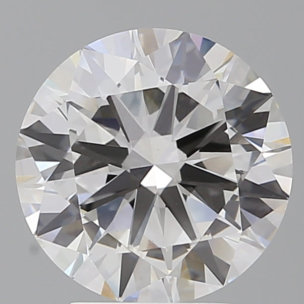 3.52 Carat Round Shaped, Excellent Cut, F Color, VVS2 Clarity, IGI Certified Lab Grown Diamond