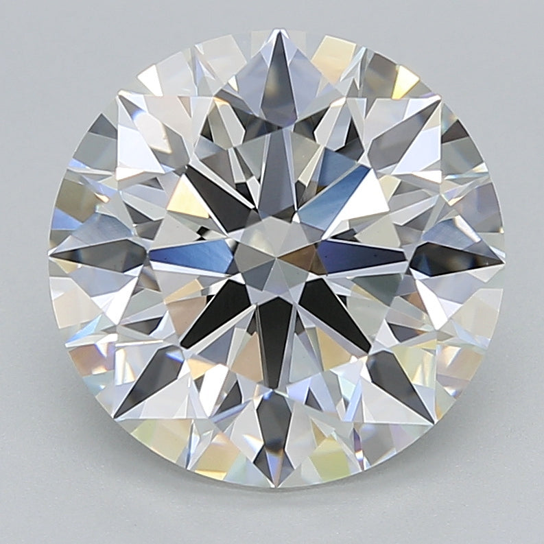 4.03 Carat Round Shaped, Ideal Cut, G Color, VS1 Clarity, IGI Certified Lab Grown Diamond