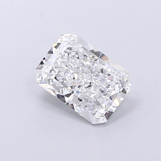 1.18 Carat Radiant Shaped, Very Good Cut, D Color, VVS2 Clarity, IGI Certified Lab Grown Diamond