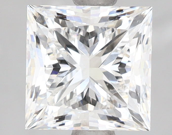 2.35 Carat Princess Shaped, Very Good Cut, F Color, VS1 Clarity, IGI Certified Lab Grown Diamond