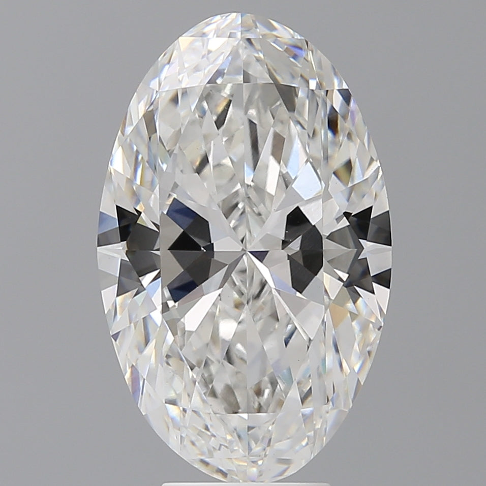 6.54 Carat Oval Shaped, Excellent Cut, F Color, VVS2 Clarity, IGI Certified Lab Grown Diamond
