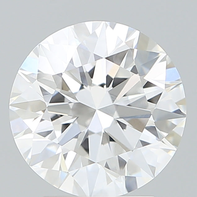 3.10 Carat Round Shaped, Excellent Cut, D Color, VVS1 Clarity, IGI Certified Lab Grown Diamond