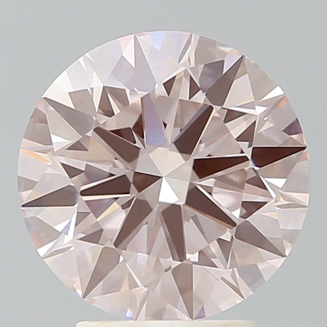 3.39 Carat Round Shaped, Ideal Cut, VVS2 Clarity, IGI Certified Lab Grown Diamond