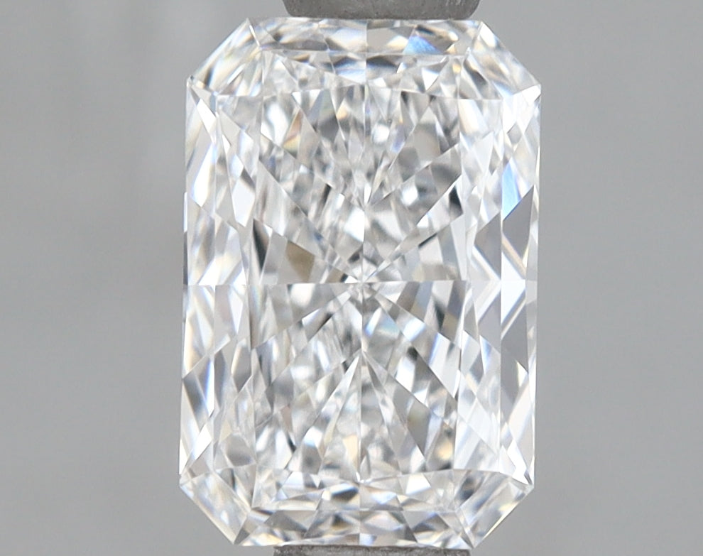 1.08 Carat Radiant Shaped, Ideal Cut, D Color, VVS1 Clarity, IGI Certified Lab Grown Diamond