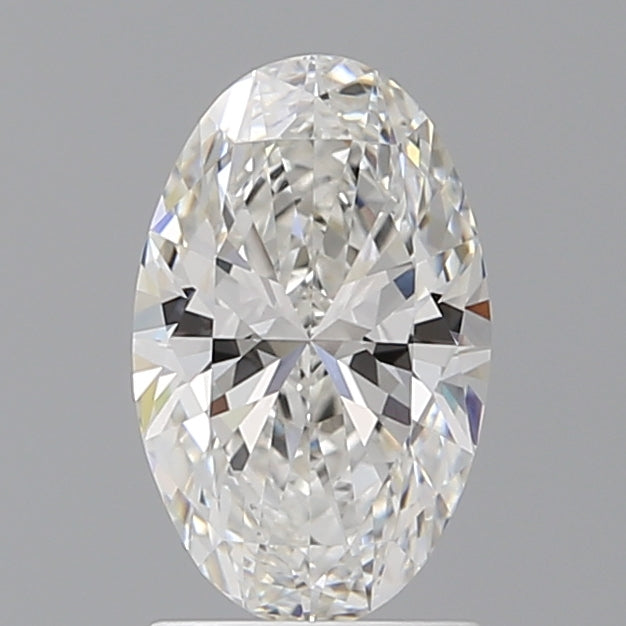 1.60 Carat Oval Shaped, Ideal Cut, F Color, VVS2 Clarity, IGI Certified Lab Grown Diamond