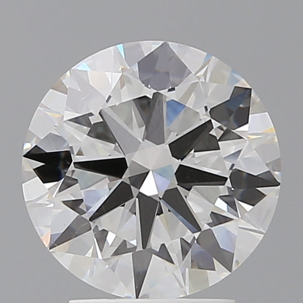 3.04 Carat Round Shaped, Excellent Cut, E Color, VVS2 Clarity, IGI Certified Lab Grown Diamond