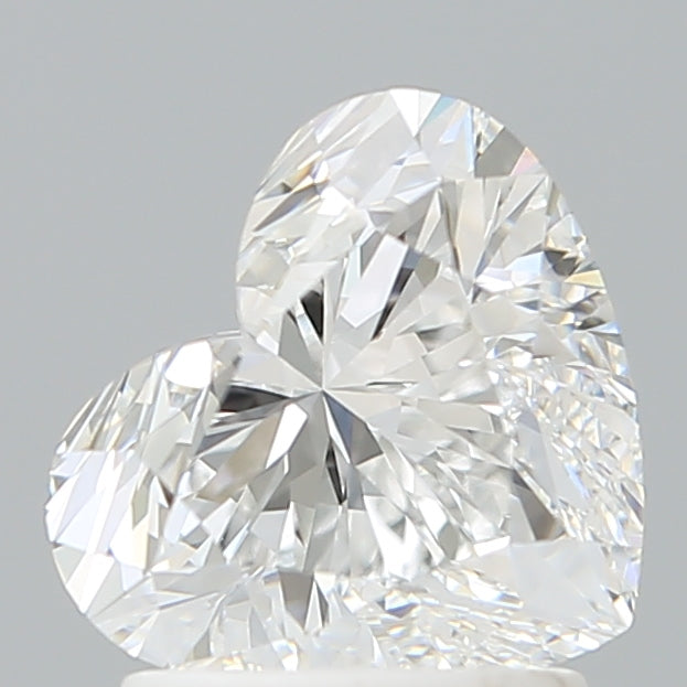 1.75 Carat Heart Shaped, Excellent Cut, D Color, VVS2 Clarity, IGI Certified Lab Grown Diamond